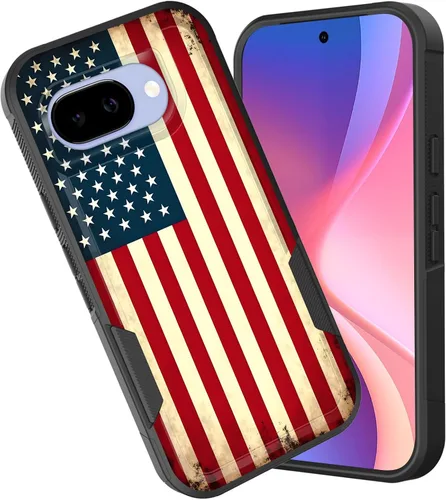 Miniatura 124 de Funda para Pixel 6A, funda híbrida de doble capa resistente a prueba de golpes de policarbonato duro de silicona suave TPU para Google Pixel 6A