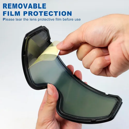Miniatura 6 de SPOSUNE Gafas de esquí sobre gafas con doble lente Gafas de nieve antivaho anti-UV para hombres, mujeres, jóvenes, esquí, motos de nieve Lente