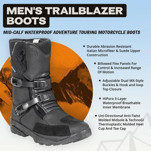 Miniatura 4 de Tourmaster Botas Trailblazer para hombre Negro