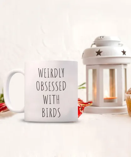 Miniatura 2 de Taza de observación de aves, taza de pájaro, tazas de café de pájaros, taza de pájaros, taza de nerd de pájaro, taza de cerámica del pájaro