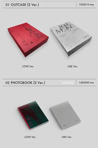 Miniatura 4 de KAKAO M OMEGA X - LOVE ME LIKE (2nd Mini Album) Album (LIKE ver.)