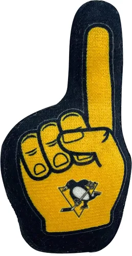 Miniatura 4 de NHL Boston Bruins - Juego completo de 3 juguetes de peluche para gatos: jersey, disco de hockey con plumas y ventilador #1. Relleno de hierba gatera