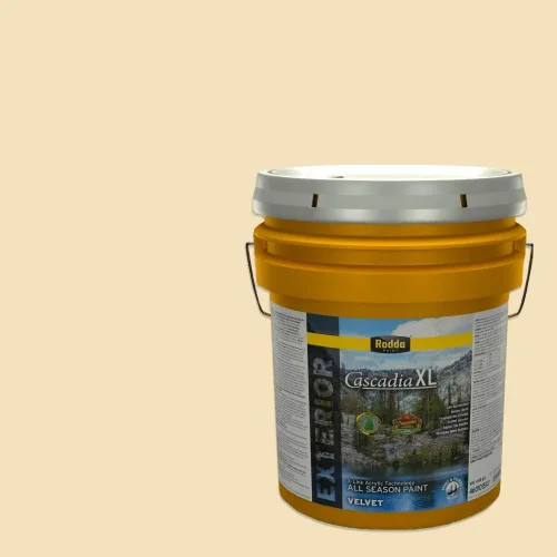 Miniatura 156 de Rodda Paint CASCADIA XL Pintura e imprimación satinada exterior en uno, cuarto de galón, otoño niño