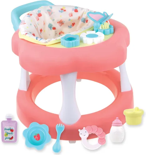 Miniatura 16 de JC Toys - Cuna mecedora y accesorios para muñeca, perfectos para pequeños Juego de baño azul/rosa
