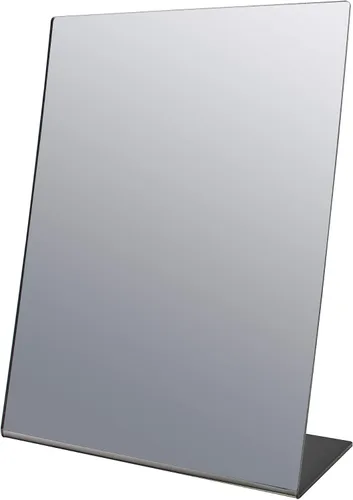 Miniatura 7 de Marketing Holders Espejo acrílico de 8 x 10 pulgadas con parte trasera inclinada, soporte de Lucite portátil independiente para joyería minorista