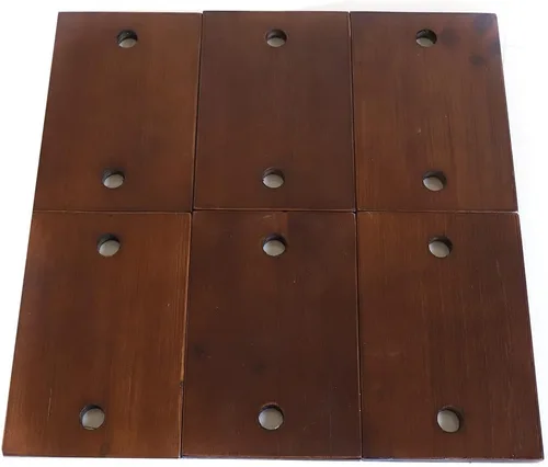 Miniatura 7 de YIYIBYUS Estante flotante de madera y tubo de hierro rústico industrial de 6 niveles, estante de escalera multiusos para artículos decorativos, sala