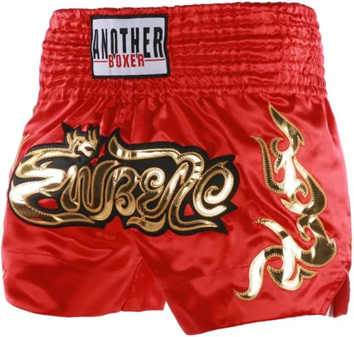 Miniatura 3 de Pantalones cortos clásicos de Muay Thai para hombres y mujeres, boxeo, kickboxing, artes marciales mixtas, ropa de lucha BJJ, entrenamiento