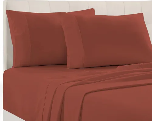 Miniatura 104 de Pizuna Juego de 2 fundas de almohada de 100 % algodón puro, tamaño estándar, color blanco, lujosas fundas de almohada de 400 hilos de satén