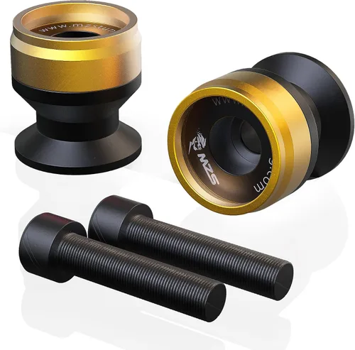 Miniatura 11 de MZS Carretes de balancín de 10 mm, deslizadores universales M10 x 1.25 y M10 X1.5 para motocicletas en negro CNC compatibles con EX250 EX300 EX650