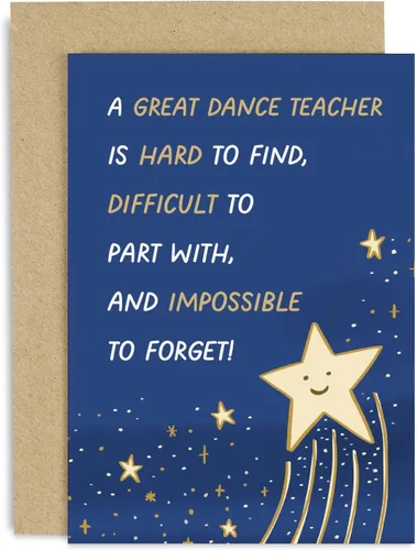 Miniatura 9 de Old English Co. Bonita tarjeta de agradecimiento para hombres y mujeres, tarjeta de estrella de gran jefe, tarjeta para jubilación, salida, tarjeta