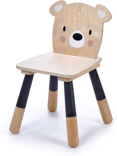 Miniatura 8 de Tender Leaf Toys - Colecciones de mesas y sillas del bosque - Adorable mesa y sillas de juego artístico de tamaño infantil - Fabricado