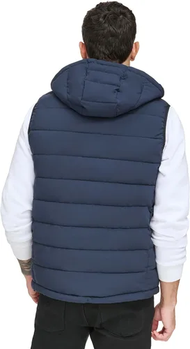 Miniatura 4 de Calvin Klein Chaleco acolchado ligero con capucha para hombre