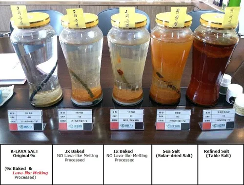 Miniatura 6 de K-LAVA SALT — Sal de bambú número 1 de Corea: original 9x, polvo, 8.11 onzas