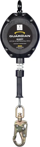 Miniatura 7 de Guardian 42000 Velocity Class 1 Cable autorretráctil (SRL) con mosquetón 16 pies Clase 1 Cumple con ANSI y OSHA