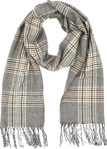Miniatura 19 de Bufanda de invierno Achillea suave y cálida, de tartán, a cuadros, de cachemira, unisex