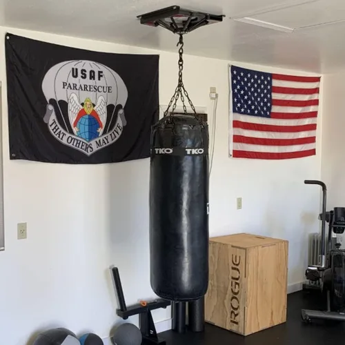 Miniatura 6 de Firstlaw Fitness Spider Mount 140 - Colgador pesado para saco de boxeo - para bolsas pesadas de hasta 140 libras - Fabricado en los Estados Unidos
