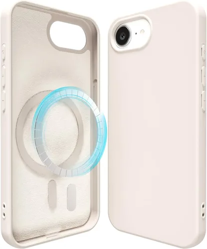 Miniatura 163 de oakxco Funda de silicona para iPhone 12 Pro Max, magnética, compatible con carga inalámbrica Magsafe, cubierta protectora de goma suave y delgada