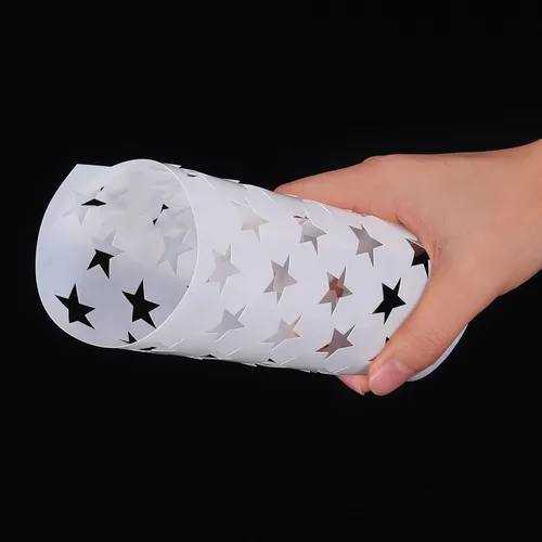 Miniatura 5 de Plantilla de estrella de 50 estrellas con la bandera estadounidense y plantilla de bandera de Estados Unidos 2 en 1 para pintar sobre tela, papel
