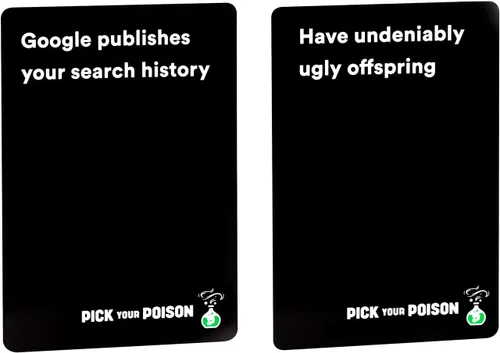 Miniatura 4 de Pick Your Poison After Dark Party Game - El juego de cartas para adultos "¿Qué Preferirías Hacer?" para estudiantes universitarios, juego de fiesta