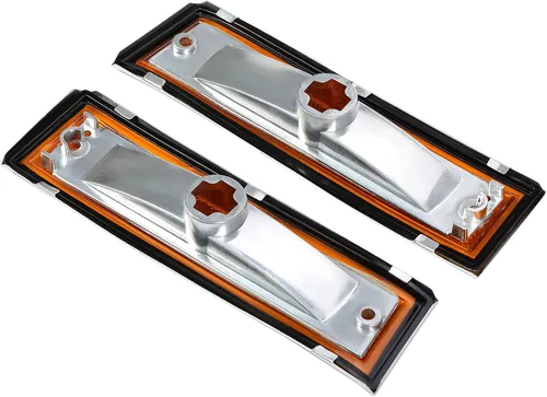 Miniatura 5 de KUAFU Luz de marcador lateral de guardabarros delantero compatible con Chevy/GMC C/K Series 1981-1991/Suburban/Blazer/Jimmy Reemplazo para GM2551107
