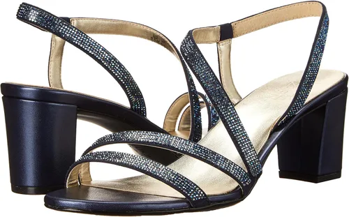 Miniatura 7 de Naturalizer Vanessa2 Sandalias de tacón con tiras adornadas con diamantes de imitación para mujer