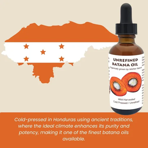 Miniatura 3 de Best Nature's Cosmetics Aceite de batana para el crecimiento y reparación del cabello: aceite de batana crudo de Honduras - 100% puro y natural