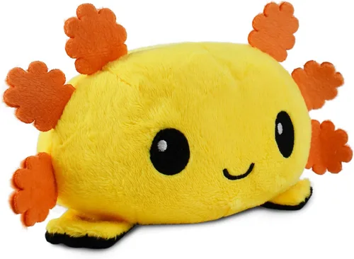 Miniatura 9 de TeeTurtle - El Axolotl de peluche original reversible - Azul + Negro - Lindos animales de peluche sensoriales para mostrar tu estado de ánimo Azul +
