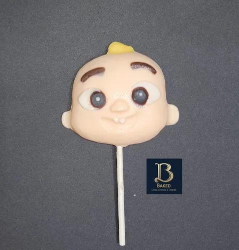 Miniatura 2 de Molde para piruletas de caramelo de chocolate Baby Face JJ Melonhead