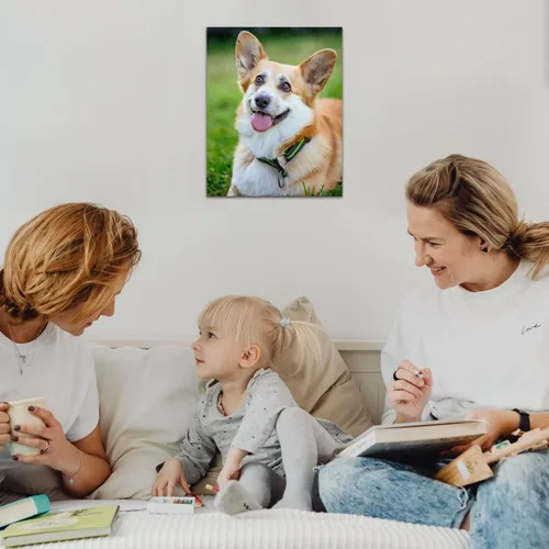 Miniatura 3 de Anjiefo Impresiones en lienzo personalizadas con tu foto, lienzo personalizado para pared, imprime tus fotos en lienzo, regalos para familiares