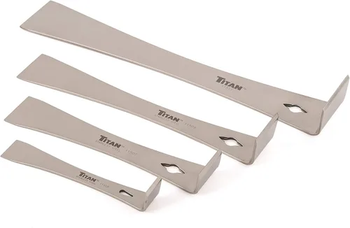 Miniatura 7 de Juego de raspadores de barra de palanca de acero inoxidable Titan 17005 - 2 piezas
