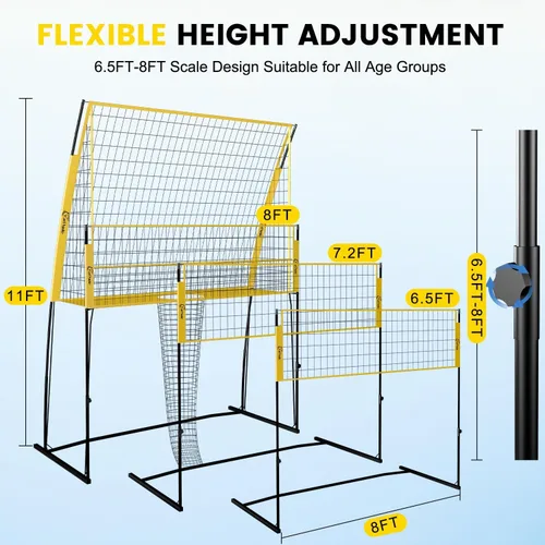 Miniatura 3 de Volleyball Training Net Equipment