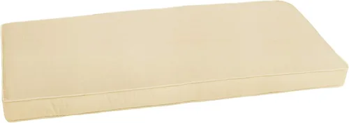 Miniatura 7 de Sorra Home CBENCH - Cojín de banco para interiores y exteriores, 60 pulgadas de ancho x 18 pulgadas de profundidad, color plateado fundido Sunbrella