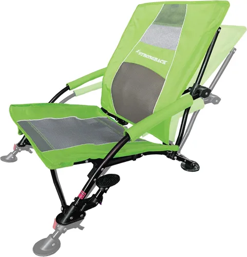 Miniatura 7 de STRONGBACK Sillas de playa – Silla de playa portátil reclinable de baja gravedad – con soporte lumbar integrado, sillas de playa plegables