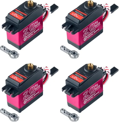 DS3218 - Servo digital de engranaje de metal de alto par resistente al agua servo RC de 44.1 lbs rotación de 270 grados para autos Baja RC modelo