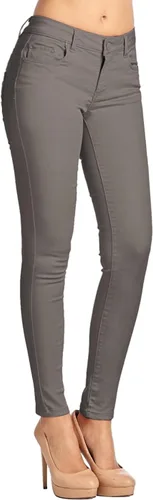Miniatura 2 de 2LUV - Pantalones de uniforme elástico de 5 bolsillos para mujer