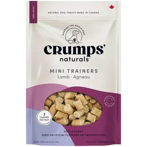Miniatura 12 de Crumps' Naturals Mini entrenadores de carne de res semi húmeda 4.7oz