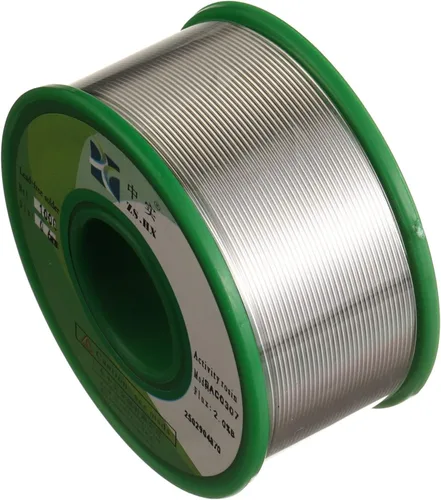 Miniatura 3 de Alambre de soldadura sin plomo Sn99 Ag0.3 Cu0.7 Alambre de soldadura con núcleo de colofonia para soldadura eléctrica (1.0mm 50g)