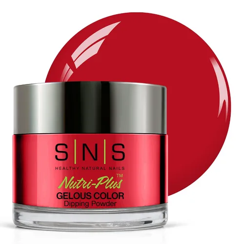 Miniatura 18 de SNS - Polvo de inmersión de uñas, polvo de inmersión de color, caramelo Hard Rock (naranja), CS051, color de uñas de larga duración dura 14 días