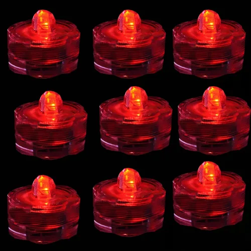 Miniatura 5 de Luces led muy brillantes, sumergibles, color té, para fiestas, bodas
