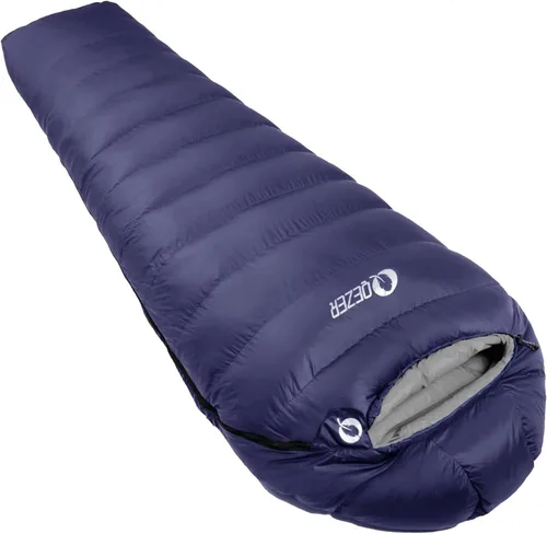 Miniatura 10 de Down Sleeping Bag for Adults, 0°F 10°F 15°F 20°F 600 Fill Power Mummy Lightweight Compact Cold and Warm Weather Backpacking Sleeping Bag for Camping