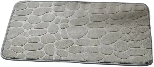 Miniatura 8 de Alfombra antideslizante antideslizante con relieve de Adoquines, Felpudo De Espuma Viscoelástica para Baño, Lavabo, Ducha Y Habitación Alfombras