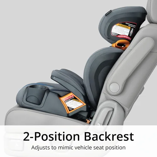 Miniatura 9 de Chicco KidFit Adapt Plus 2 en 1 Asiento Elevador de Posicionamiento del Cinturón para Automóvil, Asiento Elevador sin Respaldo y con Respaldo Alto
