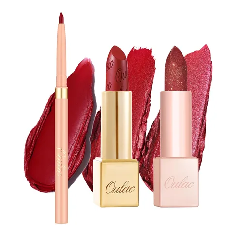 Miniatura 37 de Oulac Lápiz labial hidratante de coral para mujeres Bálsamo labial tintado infundido con ácido hialurónico sódico, maquillaje de labios ligero, PG04