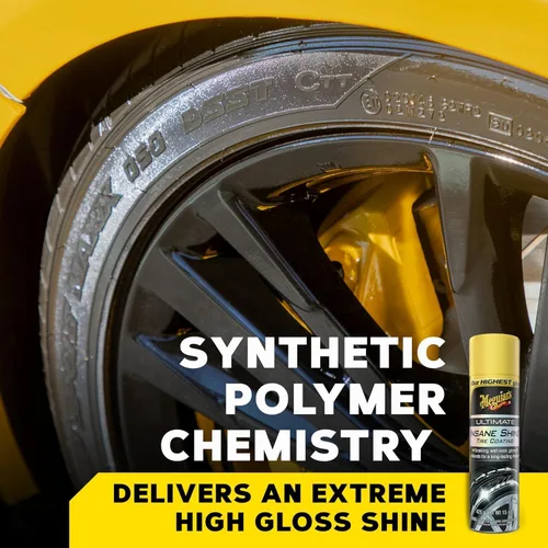 Miniatura 3 de Meguiar's NXT Generation Insane Shine Revestimiento para Neumáticos - Abrillantador de neumáticos de alto brillo avanzado con polímeros sintéticos