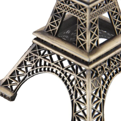 Miniatura 2 de Nightwolf® 5.9 pulgadas bronce Paris Torre Eiffel modelado hierro arte arte regalo para decoración del hogar estatuas
