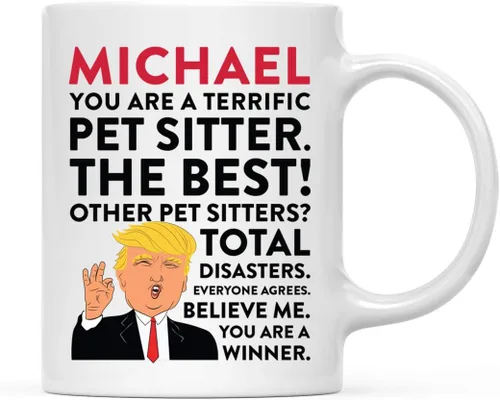 Miniatura 37 de Andaz Press Custom Trump Manual - Taza de café (11.0 fl oz), Actor, 1
