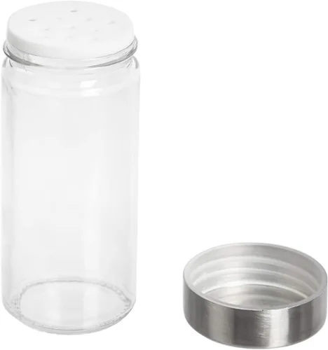 Miniatura 4 de Amazon Basics Estante organizador de especias de 20 frascos, color plateado