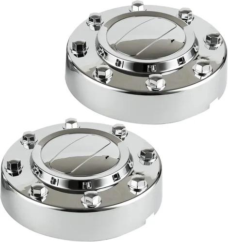 Repuesto para tapa de cubo central de rueda cromada 2011-2018 Ram 3500 2 piezas delantera de 1 tonelada doble DRW aleación 68081010AA 68081010AB