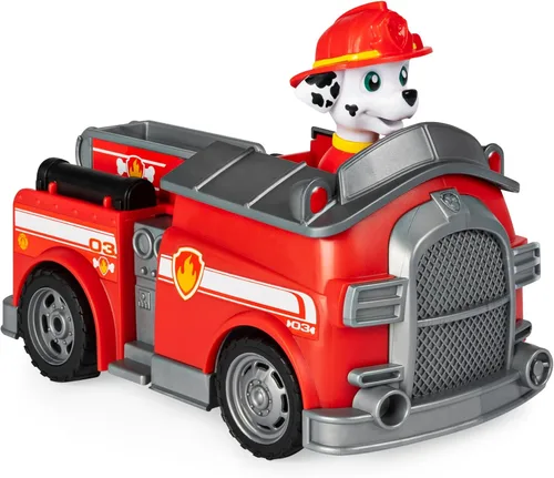 Miniatura 6 de Patrulla Canina, camión de bomberos de Marshall con control remoto de 2 vías, para niños a partir de 3 años