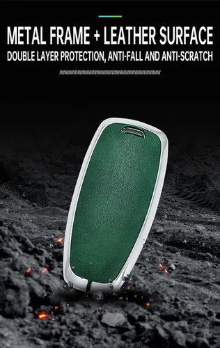 Miniatura 5 de SANRILY Funda de piel sintética para llavero de 4/5/7/8 botones, apta para Hyundai Tucson 2024 Palisade Sonata 2023 2022 Santa fe sin llave con Negro